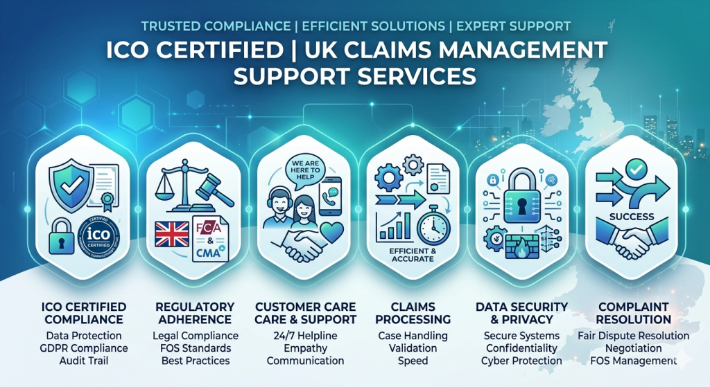 ICO Certified | UK Claims Management Support Services